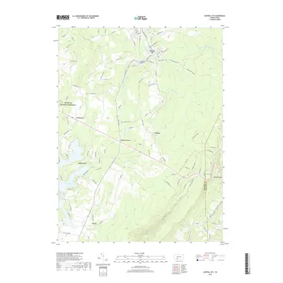 2019 Map of Central City, 2019 Print