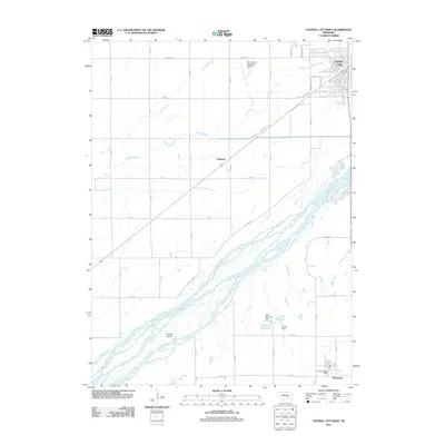 2011 Map of Central City West, 2011 Print