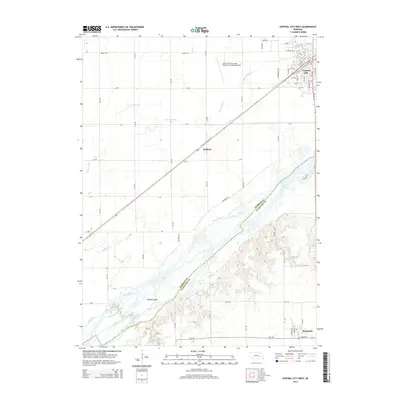 2014 Map of Central City West, 2014 Print