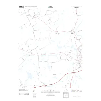 2013 Map of Central City West, 2013 Print