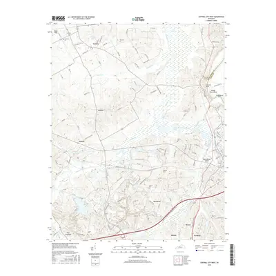 2016 Map of Central City West, 2016 Print
