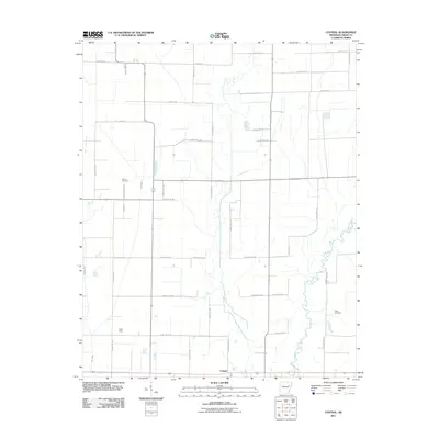 2011 Map of Central, 2011 Print