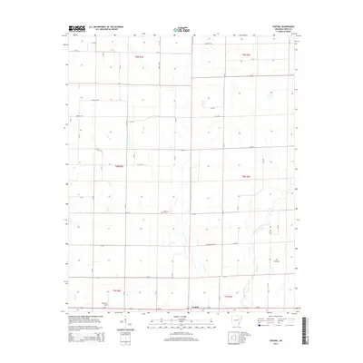 2014 Map of Central, 2014 Print