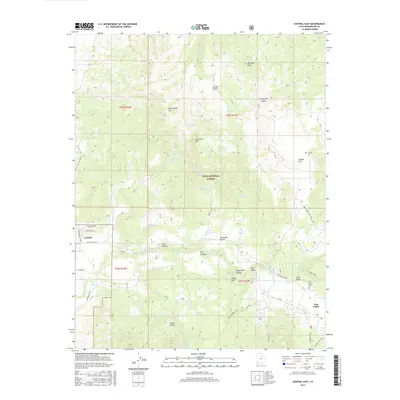 2017 Map of Central East, 2017 Print