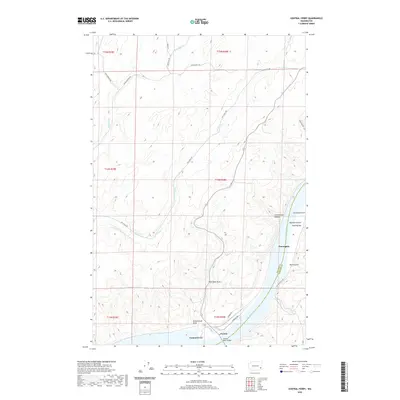 2020 Map of Central Ferry, 2020 Print