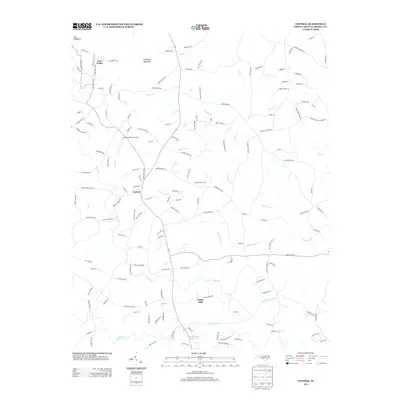 2013 Map of Central, 2013 Print