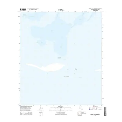 2015 Map of Central Isles Dernieres, 2015 Print