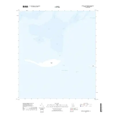 2018 Map of Central Isles Dernieres, 2018 Print