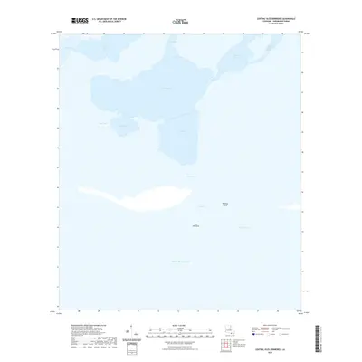 2020 Map of Central Isles Dernieres, 2020 Print