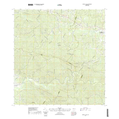 2018 Map of Central La Plata, 2018 Print