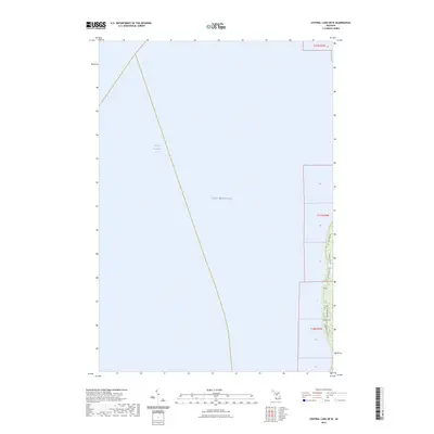 2023 Map of Central Lake OE W, 2023 Print