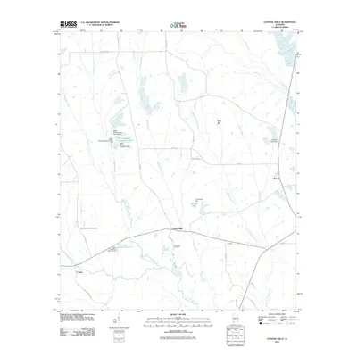 2011 Map of Central Mills, 2011 Print