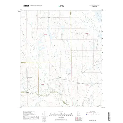 2018 Map of Central Mills, 2018 Print