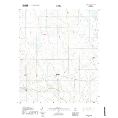2020 Map of Central Mills, 2020 Print