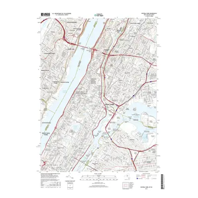 2016 Map of Central Park, 2016 Print