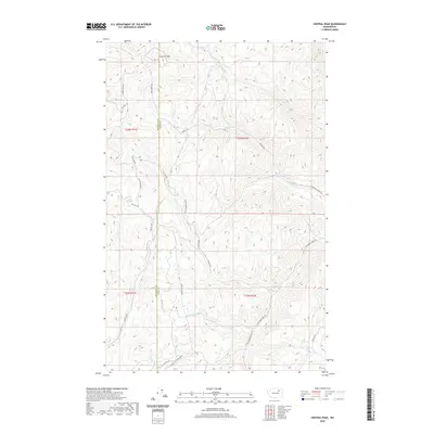2020 Map of Central Peak, 2020 Print