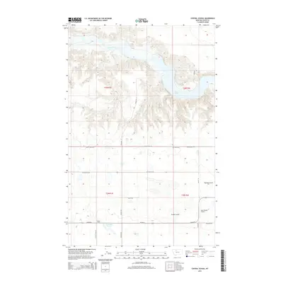2014 Map of Central School, 2014 Print