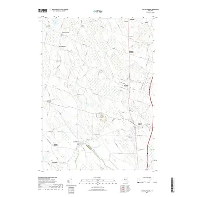 2019 Map of Central Square, 2019 Print