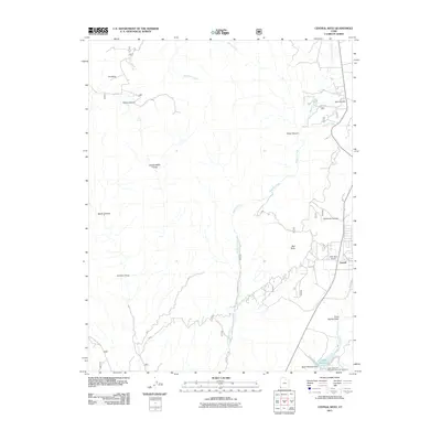 2011 Map of Central West, 2011 Print