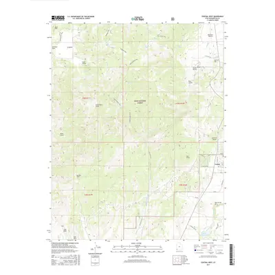 2017 Map of Central West, 2017 Print