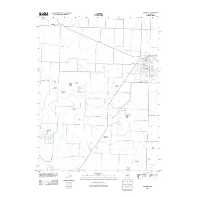 2012 Map of Centralia, 2012 Print
