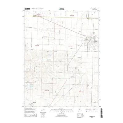 2014 Map of Centralia, 2014 Print
