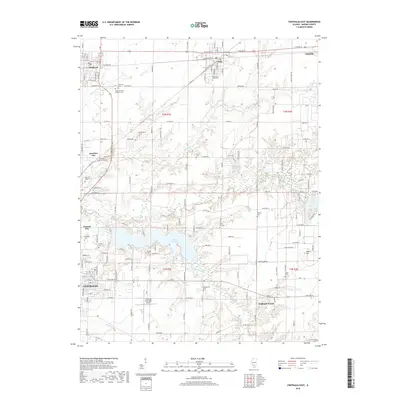 2018 Map of Centralia East, 2018 Print
