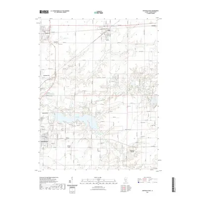 2021 Map of Centralia East, 2021 Print