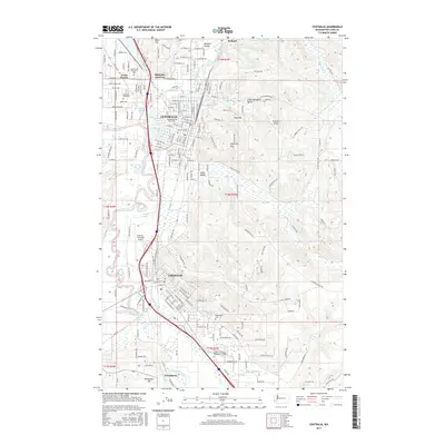 2017 Map of Centralia, 2017 Print