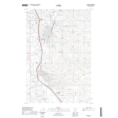 2020 Map of Centralia, 2020 Print