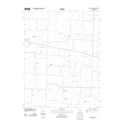 2012 Map of Centralia NE, 2012 Print