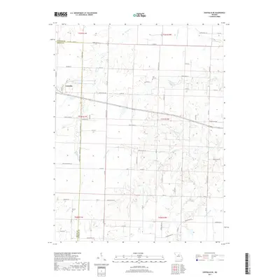 2017 Map of Centralia NE, 2017 Print