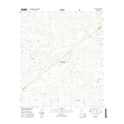 2016 Map of Centralia, 2016 Print