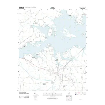 2011 Map of Centre, 2011 Print