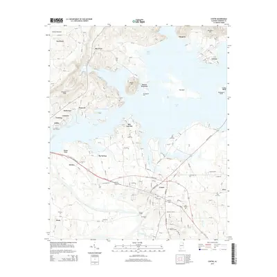2014 Map of Centre, 2014 Print