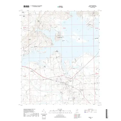 2018 Map of Centre, 2018 Print