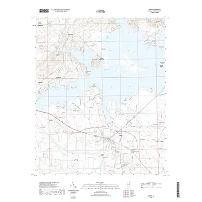 2020 Map of Centre, 2020 Print