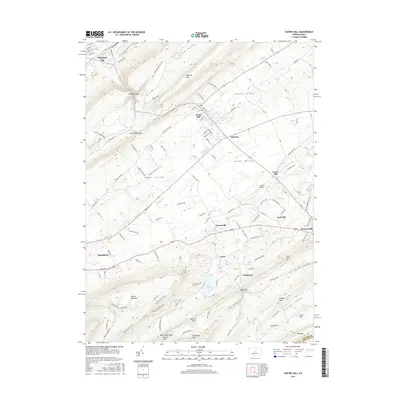 2016 Map of Centre Hall, 2016 Print
