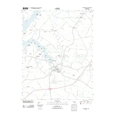 2011 Map of Centreville, 2011 Print