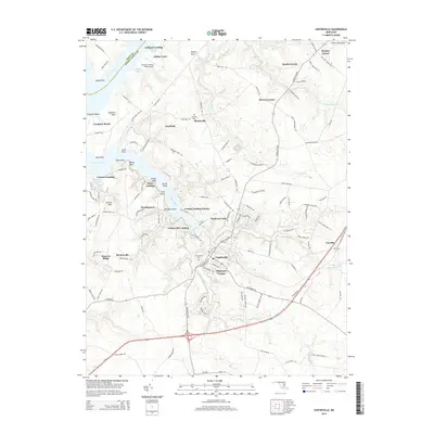 2014 Map of Centreville, 2014 Print
