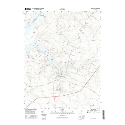 2017 Map of Centreville, 2017 Print