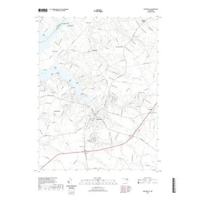 2019 Map of Centreville, 2019 Print