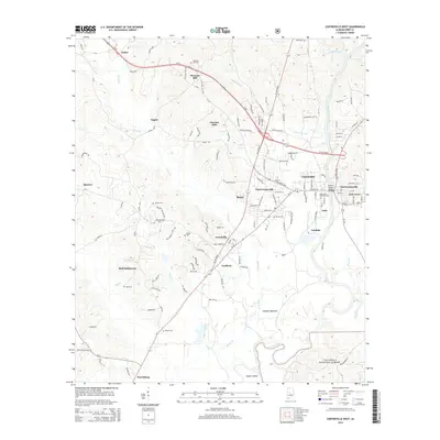 2014 Map of Centreville West, 2014 Print
