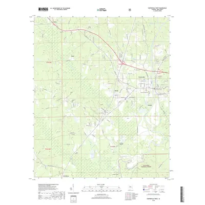 2018 Map of Centreville West, 2018 Print