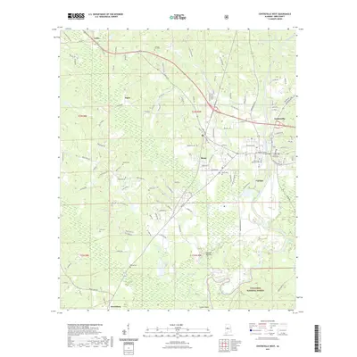 2021 Map of Centreville West, 2021 Print