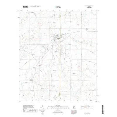 2021 Map of Centreville, 2021 Print