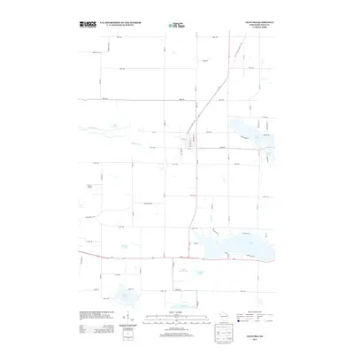 2013 Map of Centuria, 2013 Print