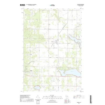 2018 Map of Centuria, 2018 Print