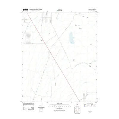 2011 Map of Cerbat, 2011 Print