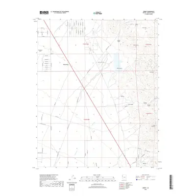 2018 Map of Cerbat, 2018 Print